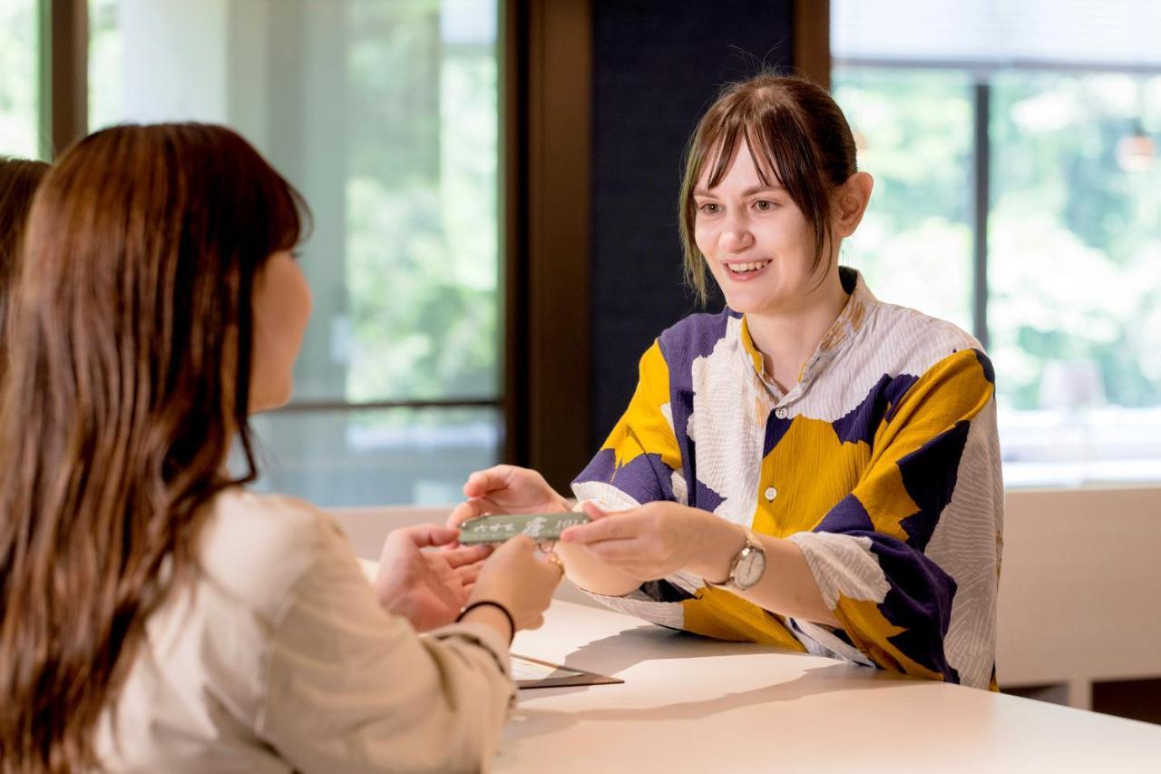 Yamanakaonsen Ohanami Kyubei Kaga  Bagian luar foto