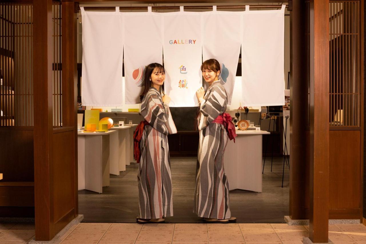 Yamanakaonsen Ohanami Kyubei Kaga  Bagian luar foto