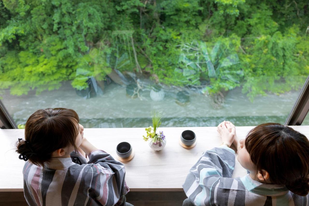Yamanakaonsen Ohanami Kyubei Kaga  Bagian luar foto