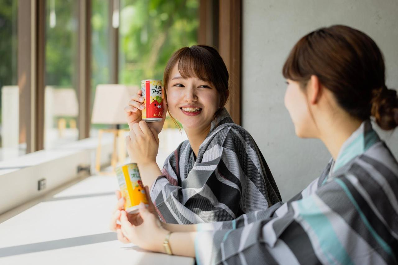 Yamanakaonsen Ohanami Kyubei Kaga  Bagian luar foto