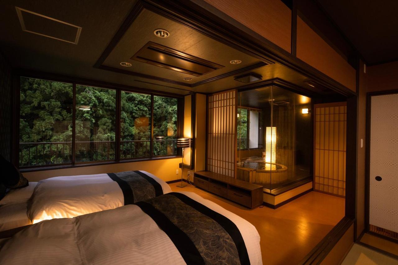Yamanakaonsen Ohanami Kyubei Kaga  Bagian luar foto