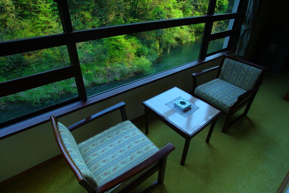Yamanakaonsen Ohanami Kyubei Kaga  Bagian luar foto