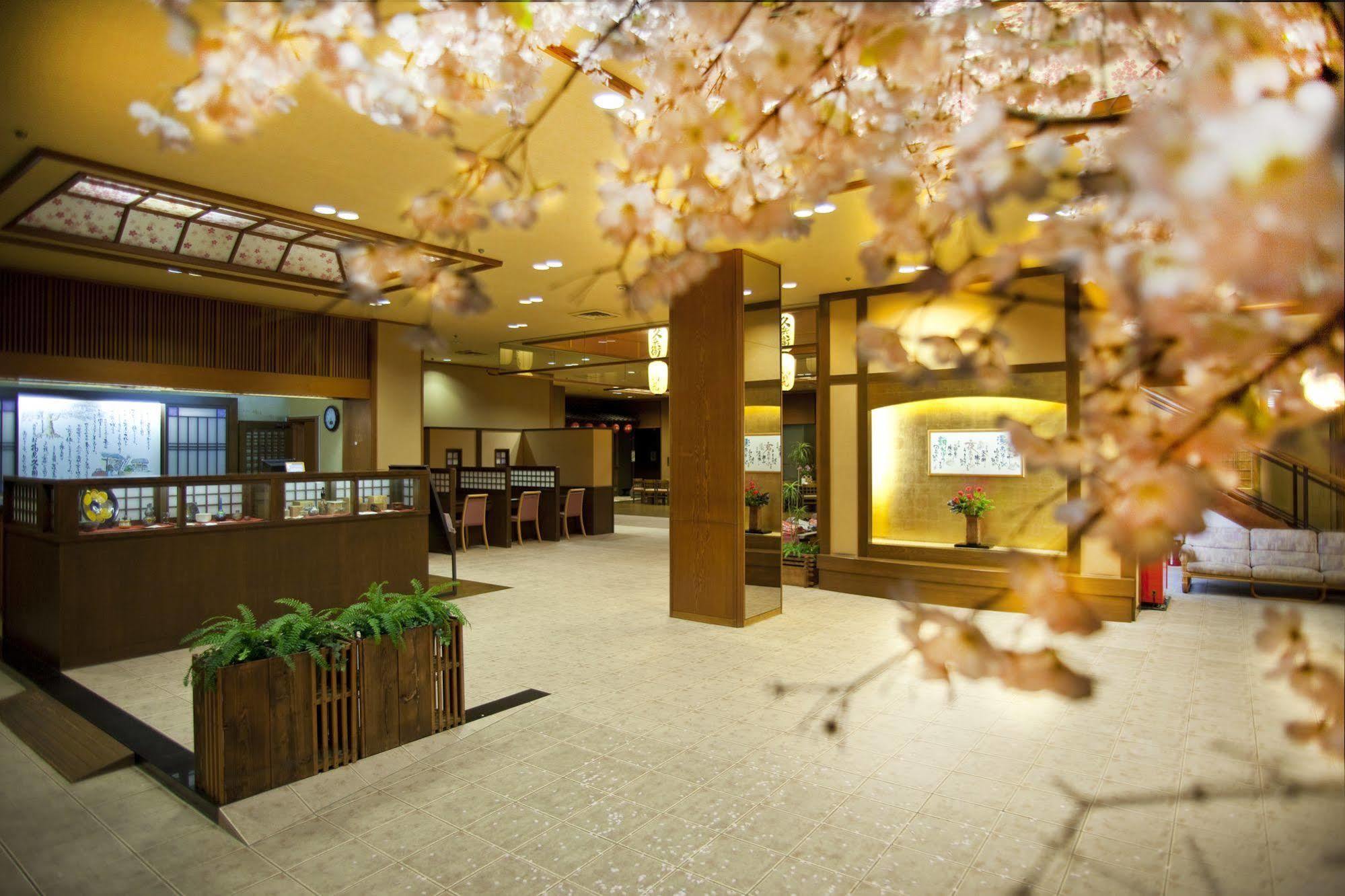 Yamanakaonsen Ohanami Kyubei Kaga  Bagian luar foto